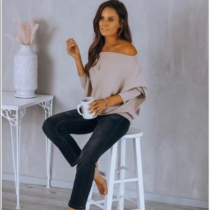 Cowl Neck Sweater by Vicicollection